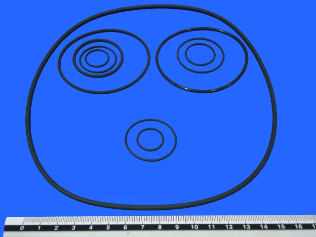 O RING SET MATERIAL PERFLUOROELASTOMER TYPE REPAIR PN RKORP322TR87