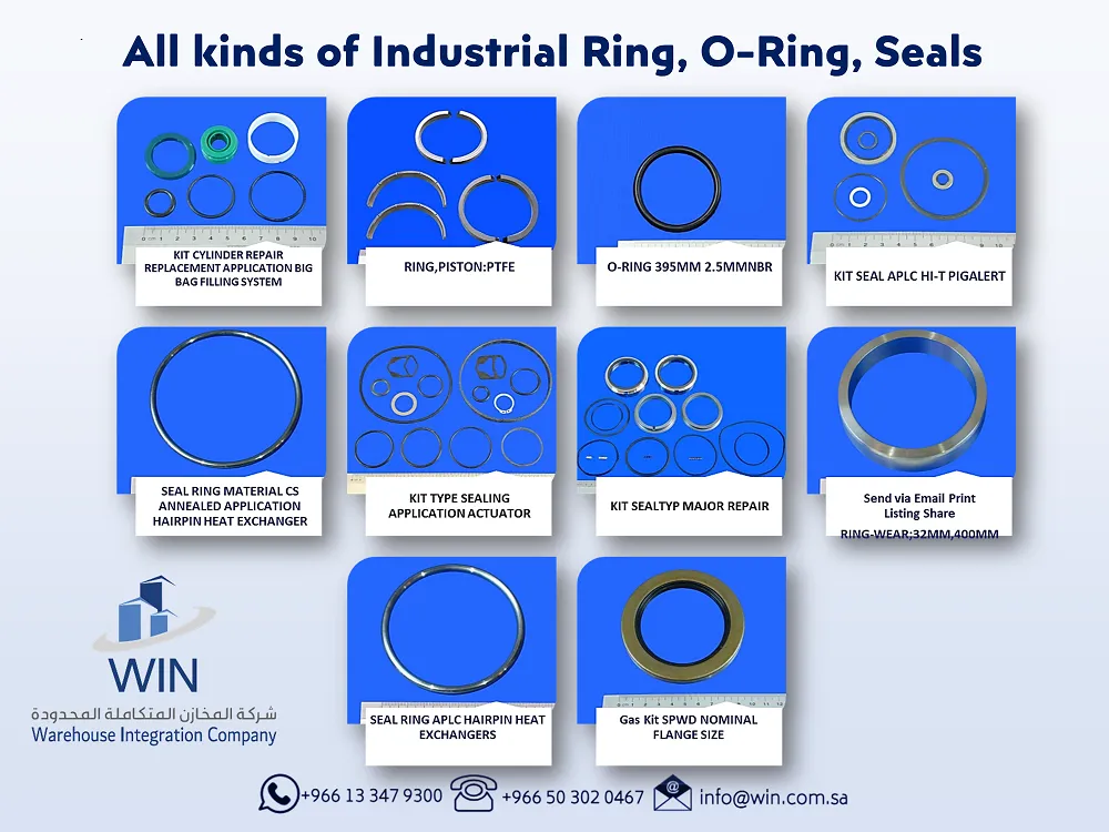 SEAL RING MATERIAL SS 316LPTFE APPLICATION DIFFUSER TO REACTOR