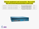 Buy in bulk quantities new and unused telecommunications surplus stock, equipment, and accessories.