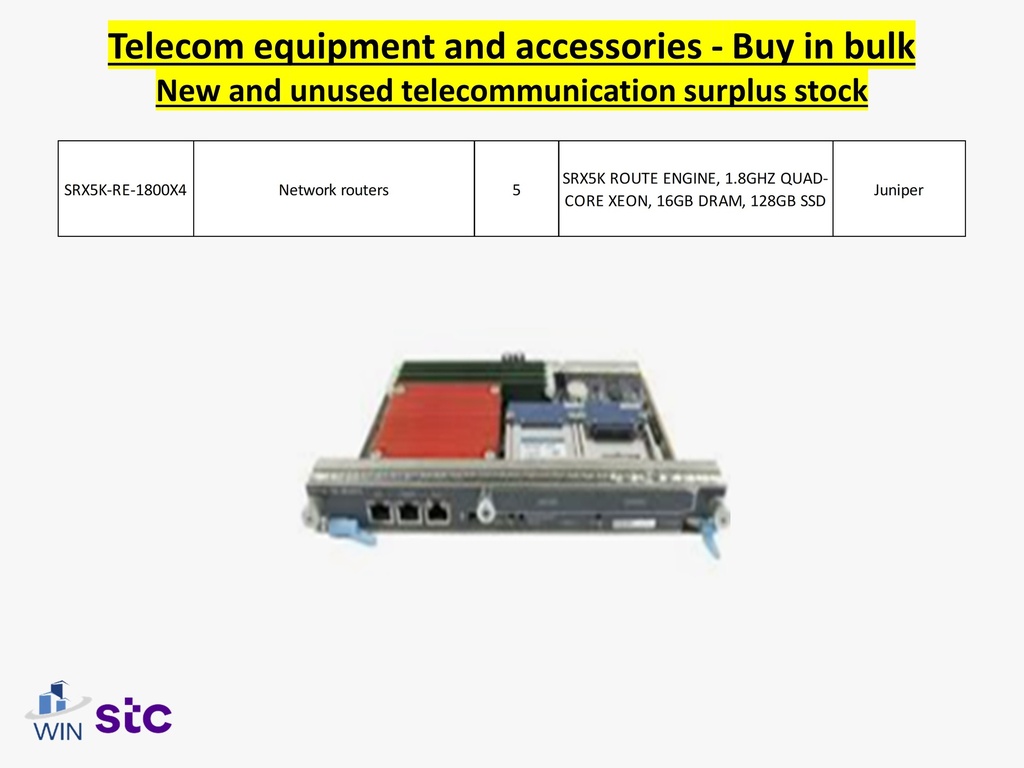 Buy in bulk quantities new and unused telecommunications surplus stock, equipment, and accessories.