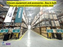 Buy in bulk quantities new and unused telecommunications surplus stock, equipment, and accessories.
