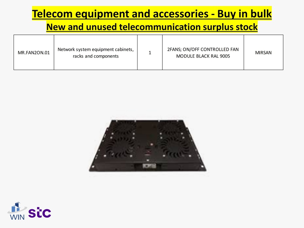 Buy in bulk quantities new and unused telecommunications surplus stock, equipment, and accessories.