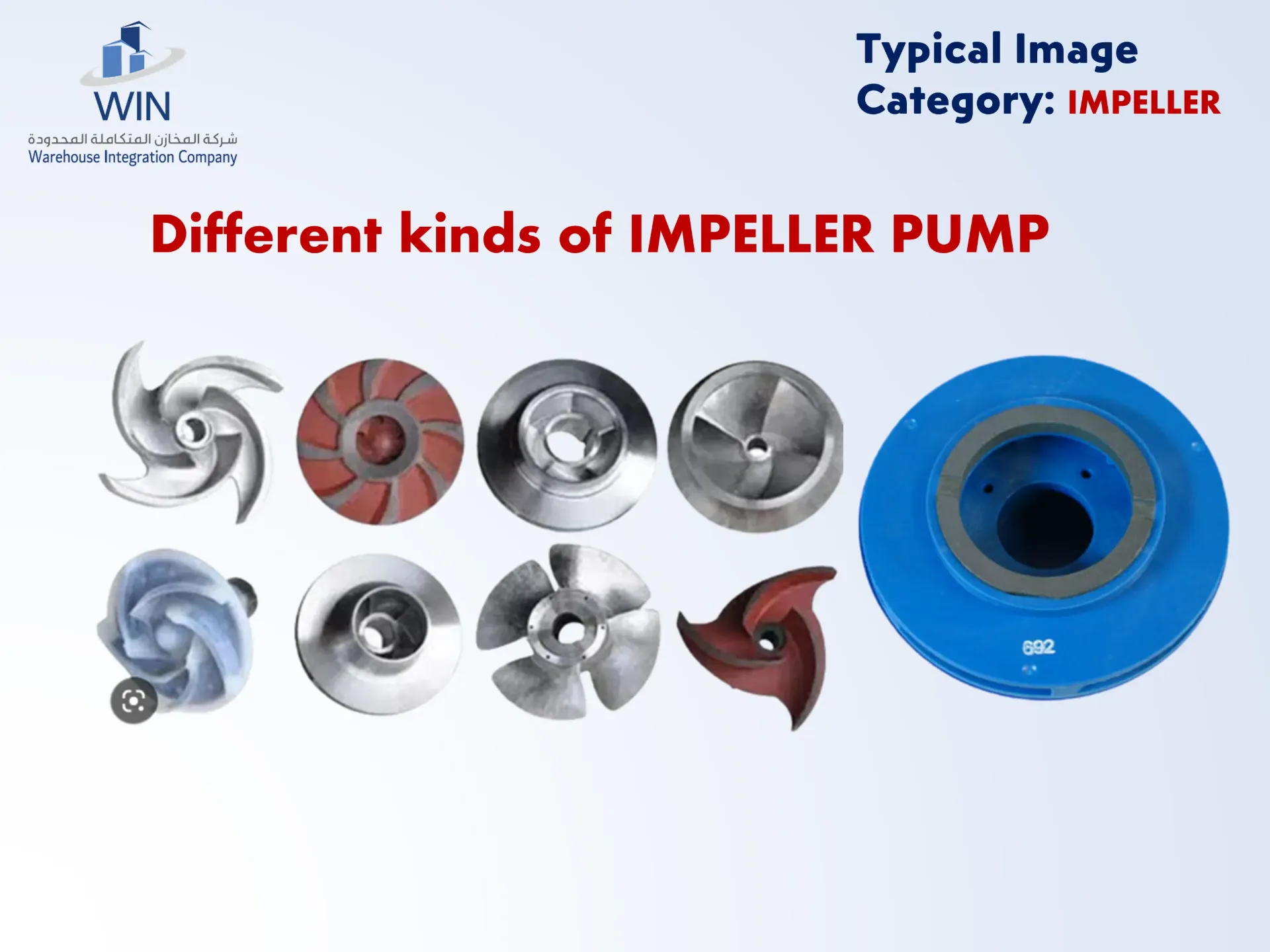 IMPELLER FAN TYPE DYNAMIC BALANCED DIAMETER 370 MM BORE