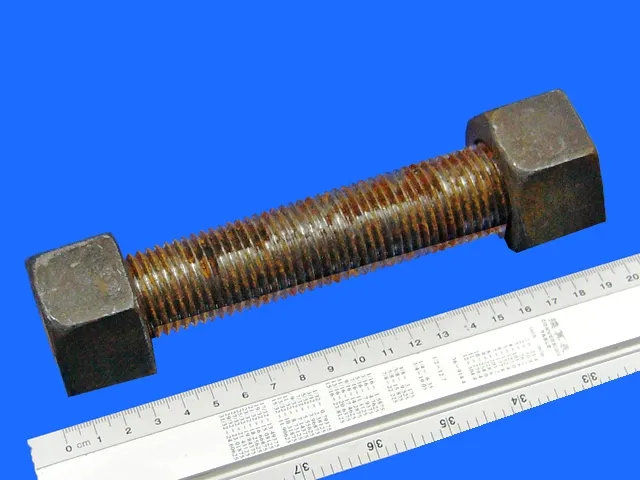 STUD CONTINUOUS THREAD TYPE BOLT DIAMETER 44940 IN THREAD