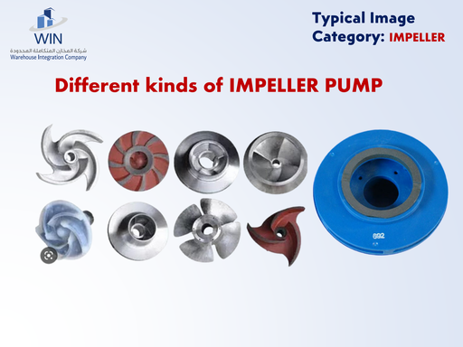 IMPELLER PUMP DIAMETER 280 MM BORE 12 MM MATERIAL